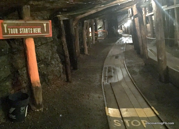 Inside the Lackawanna Coal Mine in Scranton PA