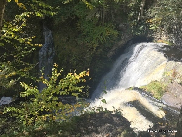 Lower tier of Raymondskill Falls Milford PA