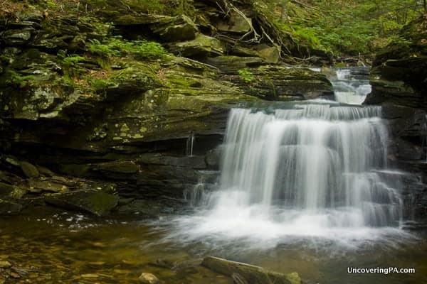 How to get to the Miners Run Falls