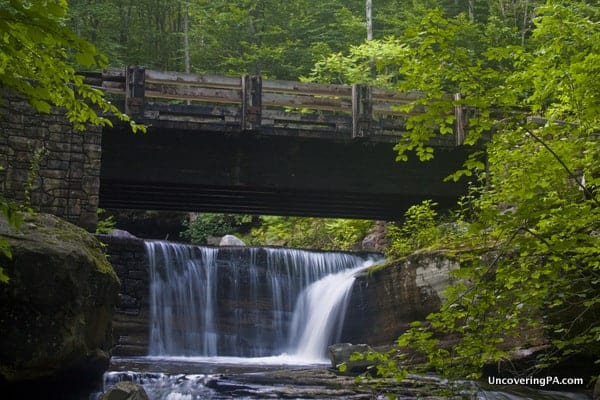 Waterfalls of Miners Run Rock Run Road Ralston PA