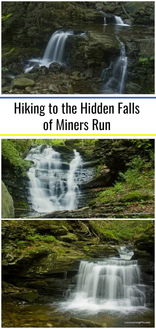 How to Get to the Hidden Waterfalls on Miners Run - Uncovering PA