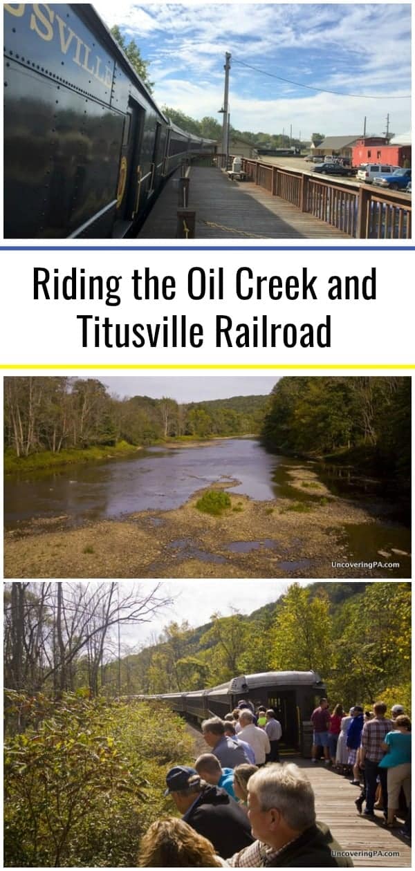 Riding the Oil Creek and Titusville Railroad Through the Valley that ...