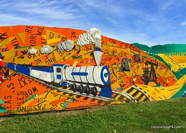 Penndot Road Sign Sculpture Garden