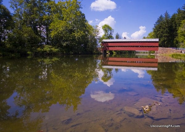 Sach's Covered Bridge in Gettysburg PA