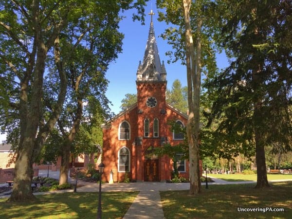 The beautiful St. Ignatius Loyola Church in northern Adams County, PA.