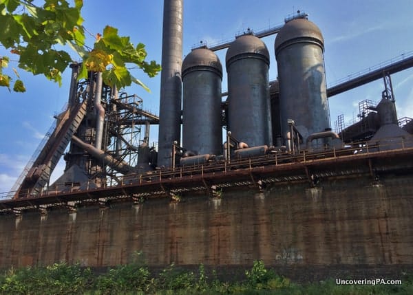 Touring Carrie Furnace in Pittsburgh PA