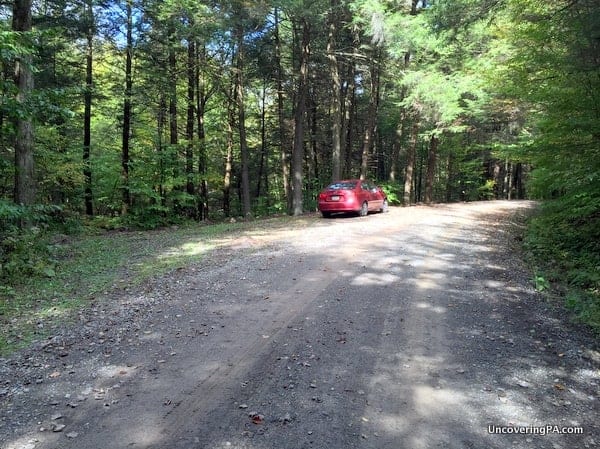 Where to park for East Branch Falls PA