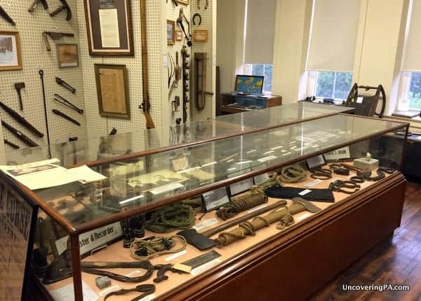 Wyoming County Historical Society Museum artifacts in Tunkhannock, PA