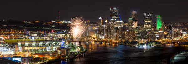 Best places to watch Fireworks in Pittsburgh: West End Overlook