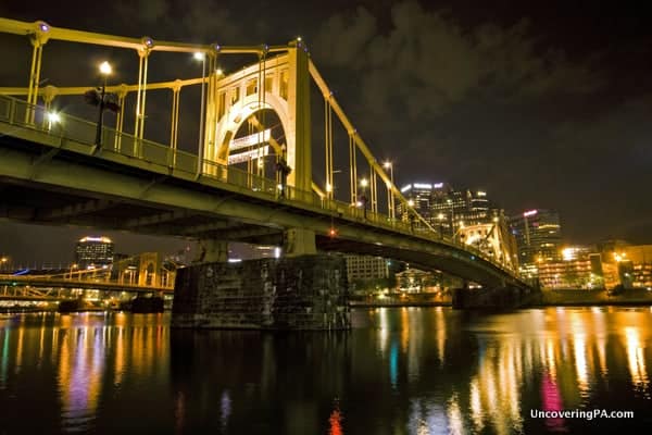 UncoveringPA's top Pennsylvania travel photos of 2015: Roberto Clemente Bridge in Pittsburgh