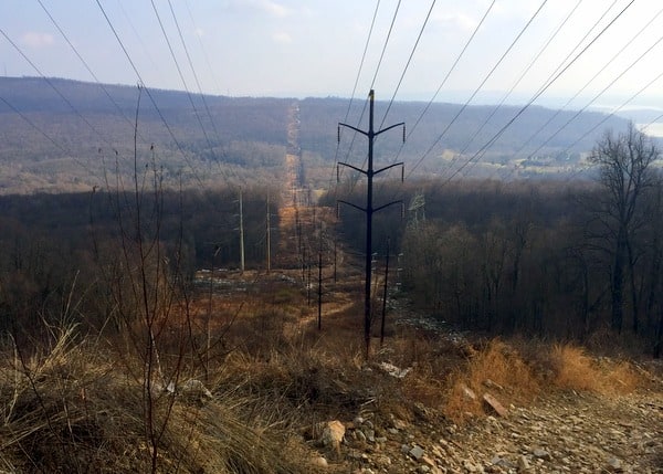 View from SGL 211 of Harrisburg, Pennsylvania