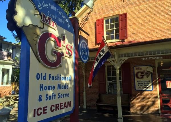 Mr. G's Ice Cream on Savor Gettysburg Food Tours, Pennsylvania