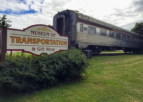 Visiting the Harlansburg Station Museum in New Castle, Pennsylvania