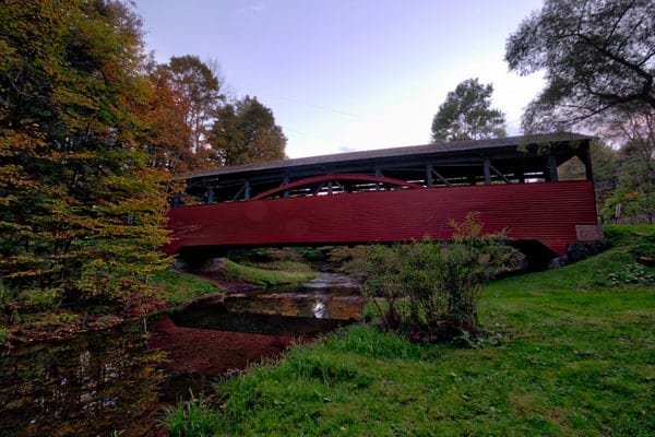 Cogan House Covered Bridge in Lycoming County, Pennsylvania