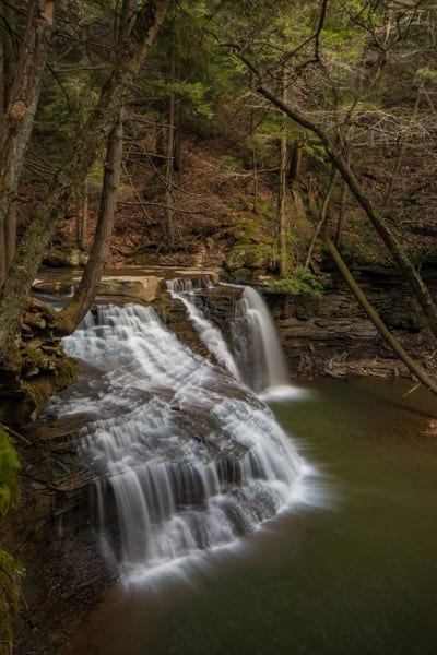 Freedom Falls in Venango County, Pennsylvania.