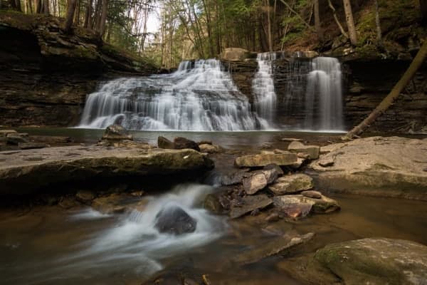 Freedom Falls near Kennerdell, Pennsylvania.