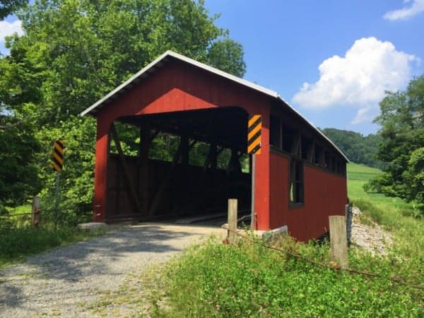 Lairdsville Covered Bridge in Lycoming County, Pennsylvania