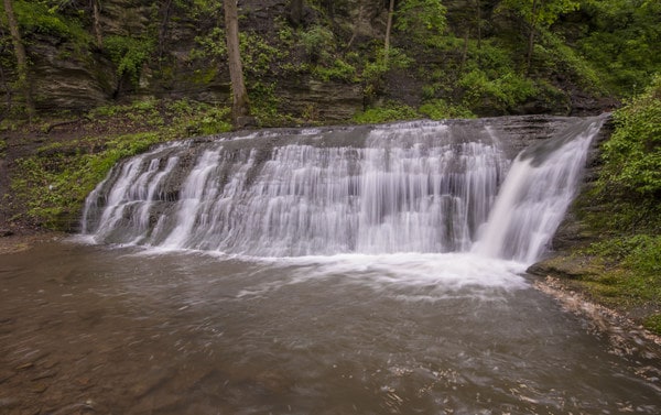 Lower East Park Falls in Connellsville, PA