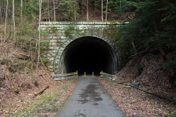 How to get to the Rockland Tunnel in Venango County, Pennsylvania