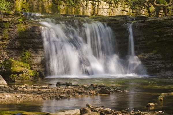 Upper East Park Falls in Connellsville, Pennsylvania