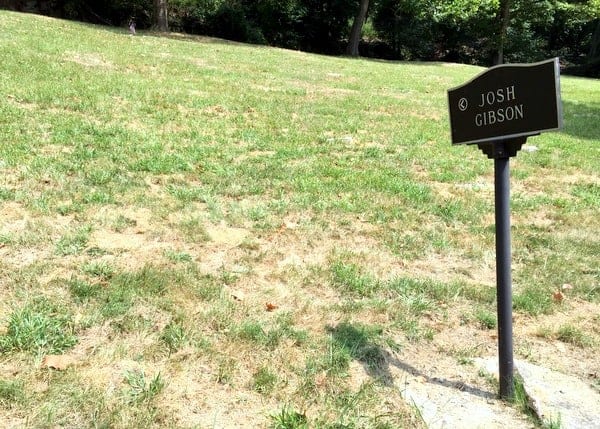 Josh Gibson's grave, Baseball Hall of Famer, near Pittsburgh, Pennsylvania
