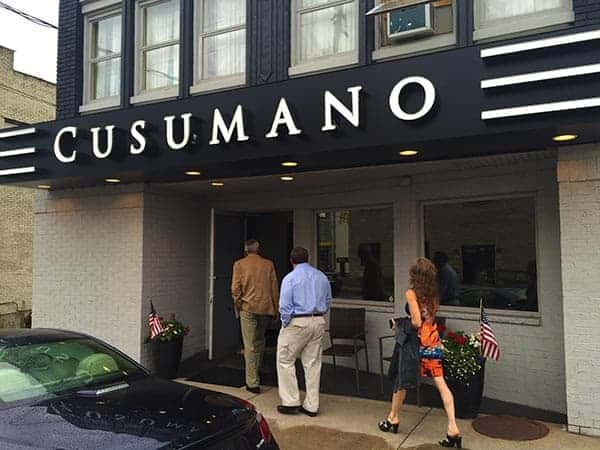 Cusumano's in Old Forge, Pennsylvania