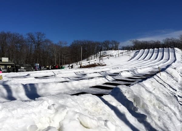 Snow Tubing at Jack Frost Ski Area