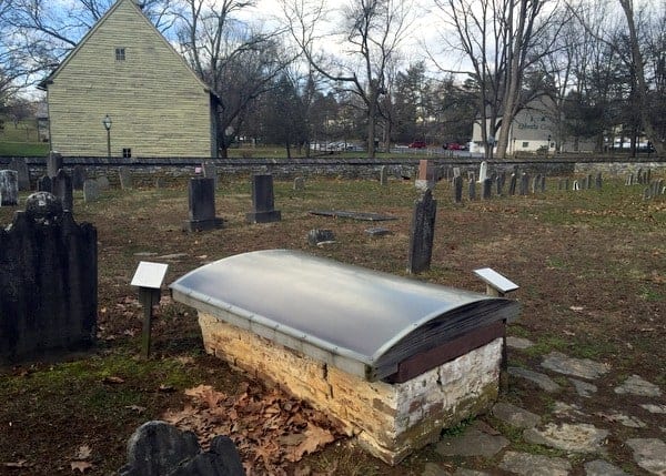 Conrad Beissel Grave at Ephrata Cloister in Lancaster County, Pennsylvania