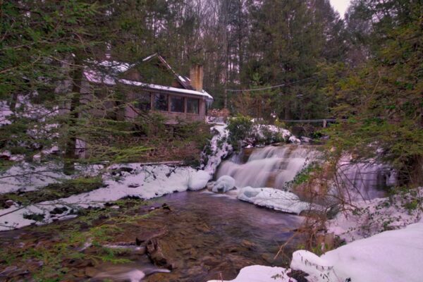 Grist Mill Falls near Lehigh Gorge State Park Rockport Access