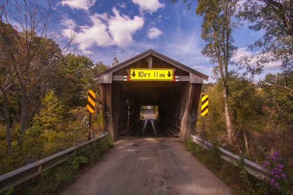 Take a Erie County Covered Bridge driving tour