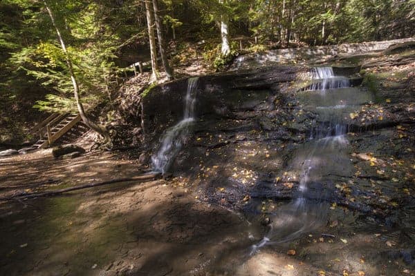 Hell's Hollow Falls in McConnells Mill State Park, Pennsylvania