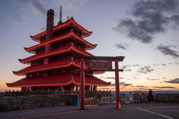 Visiting the Reading Pagoda in PA