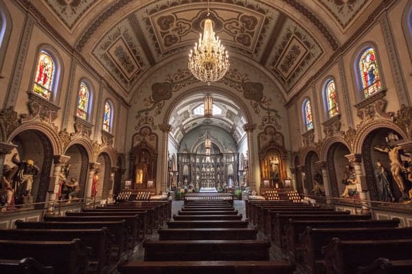 The beautiful Saint Anthony's Chapel in Pittsburgh.