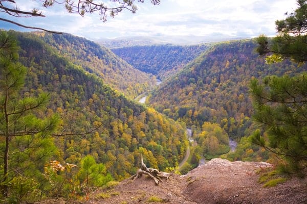 Barbour Rock, Pennsylvania Grand Canyon in Tioga County, PA