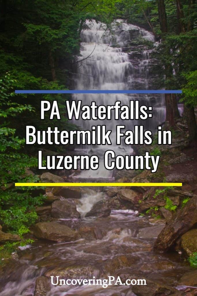 Pennsylvania Waterfalls Visiting Buttermilk Falls in Luzerne County UncoveringPA