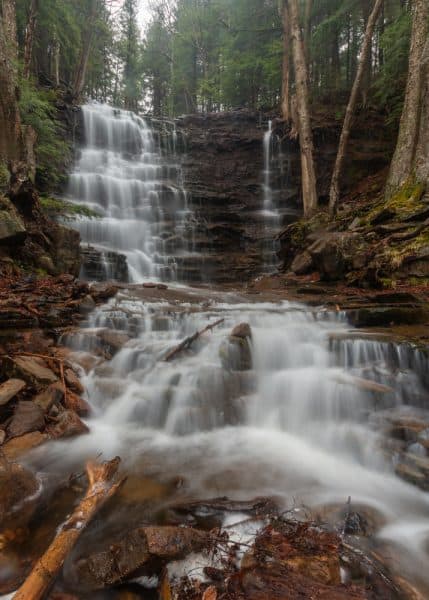 Bear Creek Falls near Wilkes-Barre, Pennsylvania