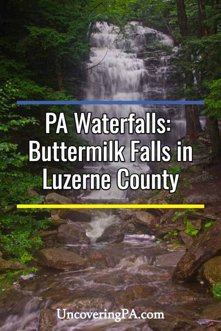 Pennsylvania Waterfalls Visiting Buttermilk Falls in Luzerne County