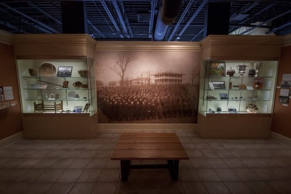 Carlisle Indian Industrial School artifacts in Carlisle, Pennsylvania