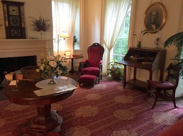 Founder's Room in Centre Furnace Mansion in State College, Pennsylvania