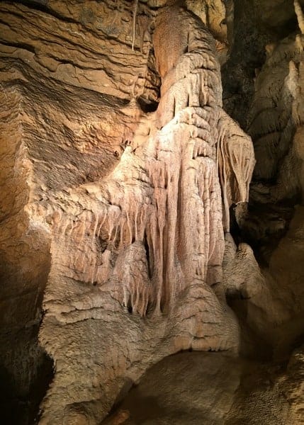 Formations inside of Whisper Rocks in Huntingdon County, PA