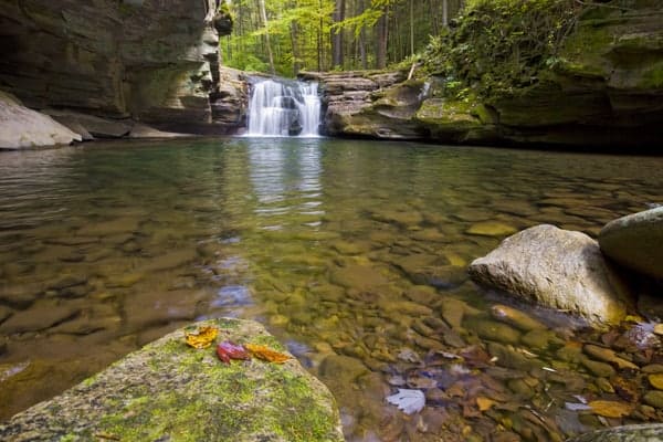 Mill Creek Falls near Hillsgrove, Pennsylvania