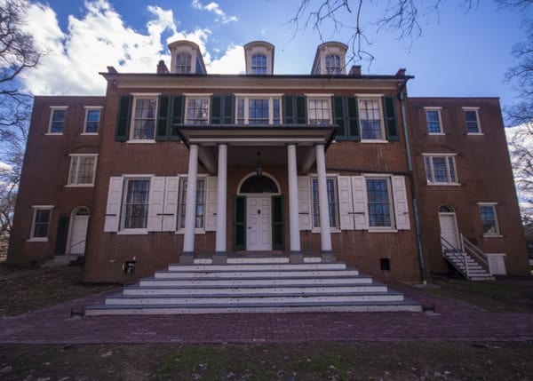 Wheatland, James Buchanan's home in Lancaster, Pennsylvania.