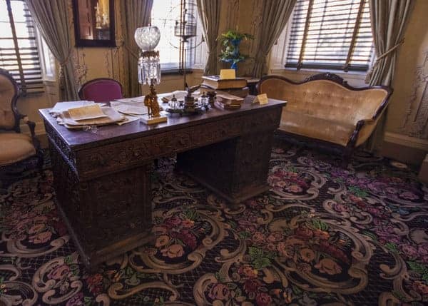 James Buchanan Desk at Wheatland in Lancaster County, Pennsylvania