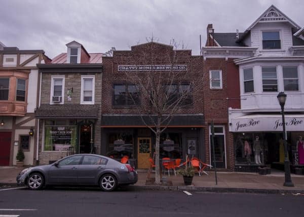 Visiting Chatty Monks Brewing in West Reading, Pennsylvania.