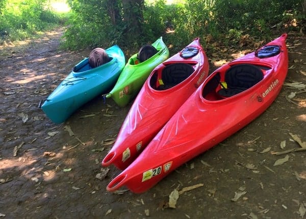 Cocoa Kayaks Swatara Creek in Hershey PA