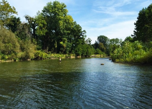 Elk Creek in Erie Bluffs State Park, Pennsylvania.