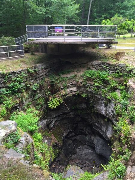 Visiting Archbald Pothole State Park.