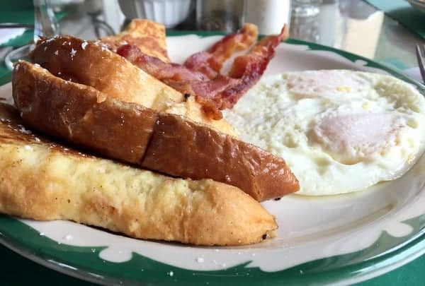 Breakfast at Kane Manor in Kane, Pennsylvania.