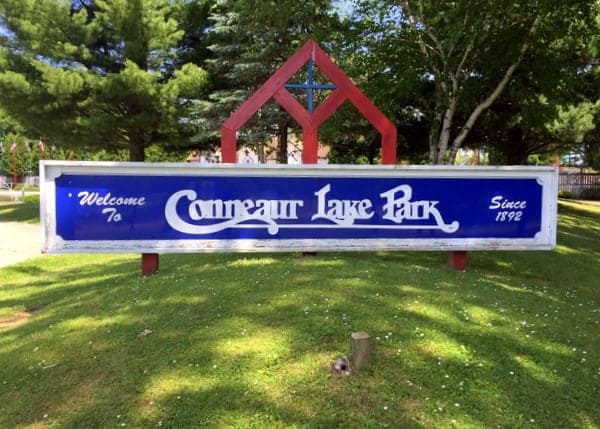 Entrance to Conneaut Lake Park in Meadville, PA