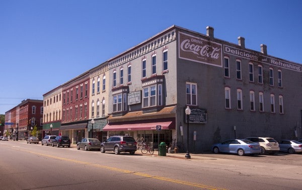 Visiting downtown Corry, Pennsylvania on PA Route 6